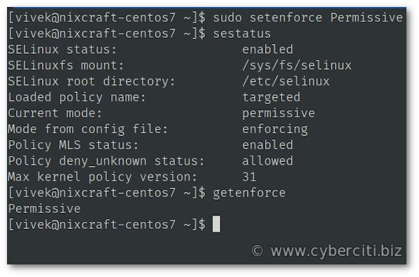 نحوه غیرفعال‌سازی SELinux در CentOS 7
