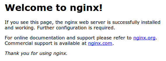 پیش‌فرض نصب Nginx در CentOS 7