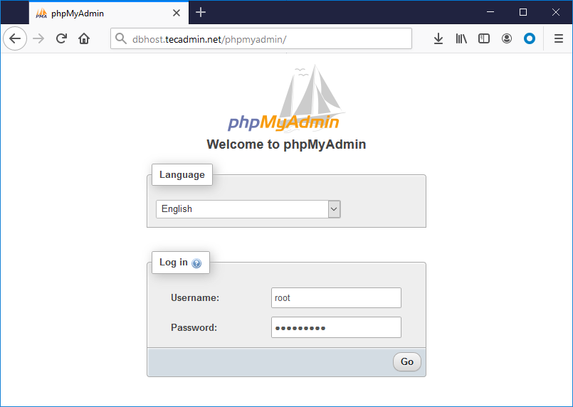 نحوه نصب phpmyadmin در اوبونتو 20.04