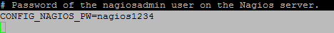 تنظیم پسورد ادمین Nagios