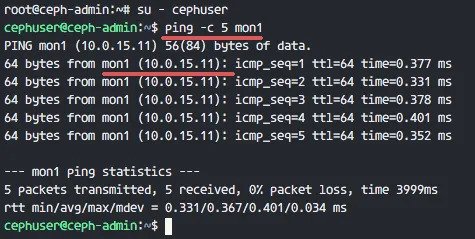 نصب کلاستر Ceph در اوبونتو 18.04