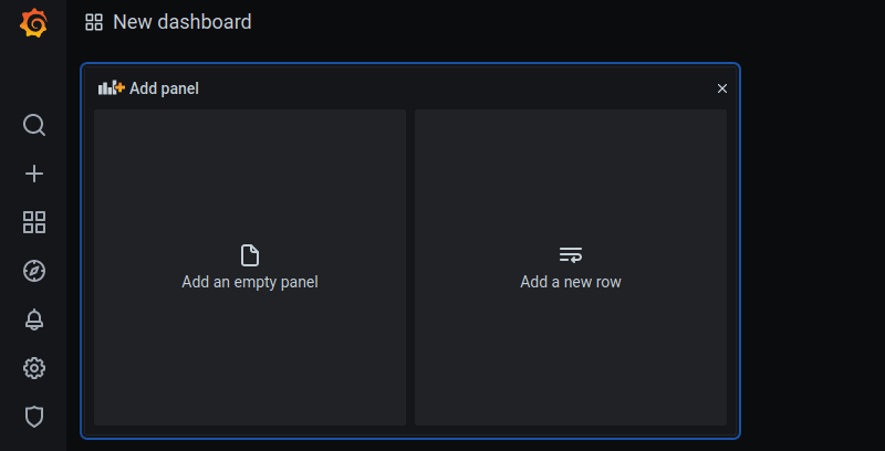 راه اندازی یک داشبورد جدید Grafana