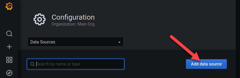 اضافه‌کردن یک منبع داده در Grafana