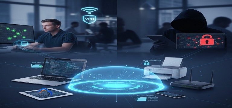 جلوگیری از netscan در دیتاسنتر هتزنر